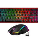 Combo Redragon 2 En 1 Pollux + Trident S136 Black Teclado Negro Idioma Ingles