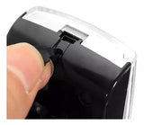 Linterna Led Bicicleta Con Pito Recargable Usb Solar 045