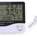 Reloj Termohigrometro Digital Sonda Temperatura Humedad Htc2