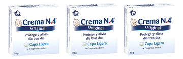 Pack 3crema No 4 X20g Original