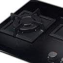 Estufa de Empotrar Vidrio Templado Cuatro Puestos 100 cm Gas Natural