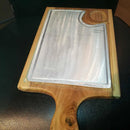 Tabla Para Churrasco Y Carnes Con Parrilla Aluminio, Nuevas