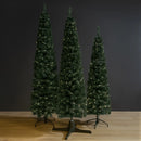 Pino Navideño Vermont 2.00m Para Decoración Muñecos Luces Verde