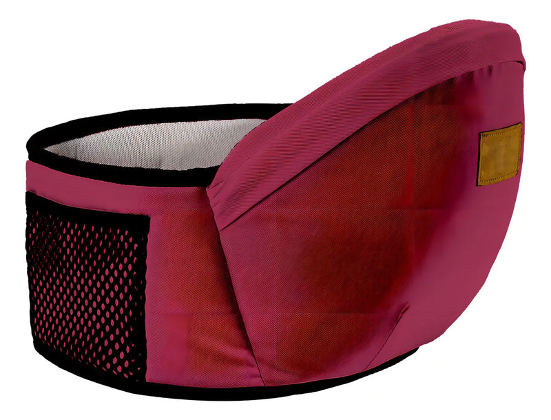 Cargador Canguro Ergonómico Para Bebes Niños De 0 A 4 Años Vinotinto Innovo