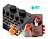 Kit Micrófono Profesional De Condensador + Tarjeta Sonido V8 Aleatorio