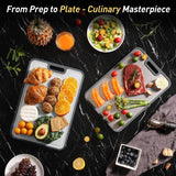 Tablas De Cortar De Titanio Puro 2 En 1 Para Cocina, Tabla D
