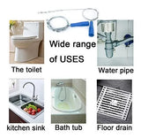 Desatascador De Desagües Y Limpiador De Tuberías - Pack De 6