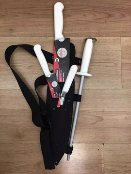 Cuchillos Tramontina Para Chef Con Chaira De 10 Pulgadas Blanco