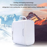 Mini Refrigerador Para Carro, Frio O Caliente Blanco