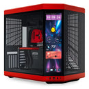 Chasis Atx Hyte Y70 Touch Infinite Rojo / Negro Rojo/negro
