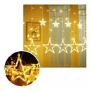 Instalación Luces Led Estrella Decoración Navideña Cálida 1#