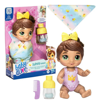 Muñeca Baby Alive Burbujas Relajantes Sophia Sparkle