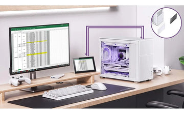 Caja Jonsbo D31 Mesh Sc Con Pantalla Y Soporte Rtx 4090