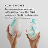 Willow - 360 Pump Reusable Breast Milk Containers