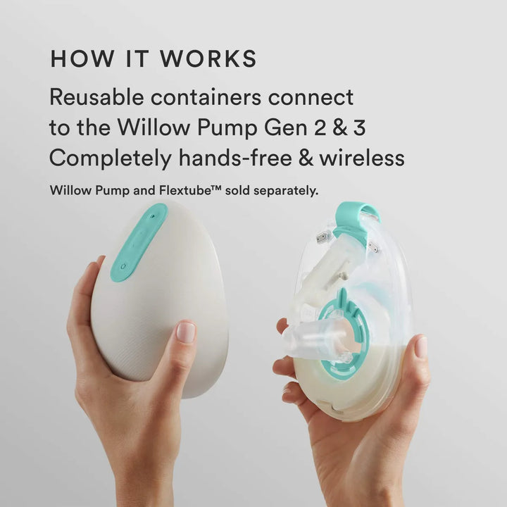 Willow - 360 Pump Reusable Breast Milk Containers