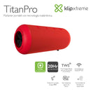 Parlante Bt Impermeable Klip Xtreme Kbs-300 Titan Pro, Rojo