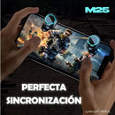 Auriculares Inalámbricos Para Juegos Bluetooth 5.3 M25 De Tw Plateado