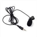 Micrófono De Solapa Anti-ruido Con Clip Para Pc Y Portátil Color Negro
