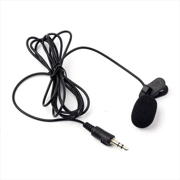 Micrófono De Solapa Anti-ruido Con Clip Para Pc Y Portátil Color Negro