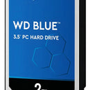 Disco duro interno Western Digital WD20EZAZ 2TB azul
