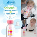 Teteros Dr Browns Kit De Transicion Boca Estandar Options Color Rosa Rosa