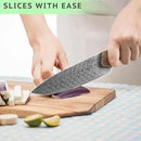 Cuchillo De Cocina Geschickt Chef 1 Unidad Plateado