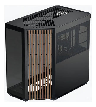 Gabinete Gamer Apnx V1 Negro Wood V1-w-bk-v1 Alta Gama