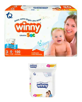 Winny 3 X 100 + 324 Pañitos