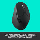 Logitech Combo Multi-dispositivo: Teclado K380s + Mouse M720 Mouse Negro Teclado Negro