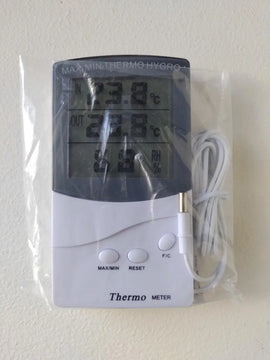 Termohigrómetro Digital + Batería + Imán + Sonda De 1.5 Metr