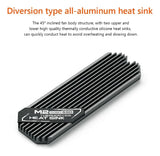 Disipador Calor Para Disco M2 Disipación Superior E Inferior