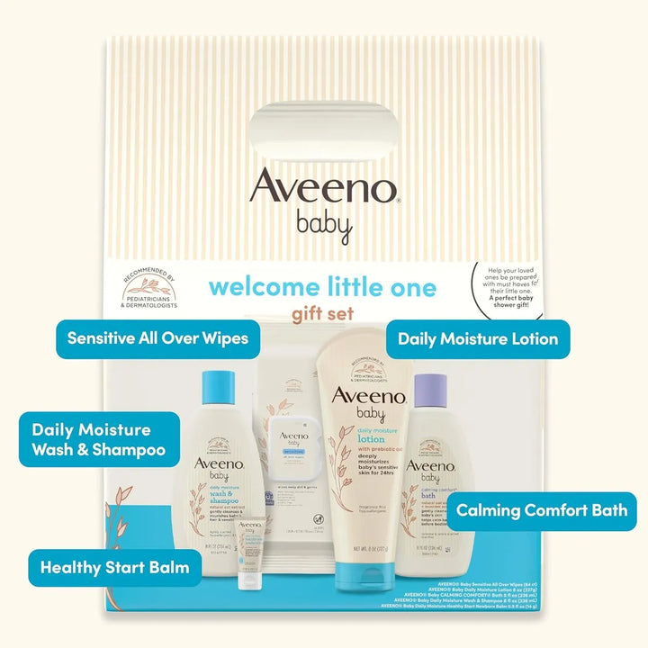 Kit Aveeno De Baño Bebe Baby
