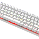 T-dagger Arena T-tgk321-w-br Sp - Blanco - Rgb Rainbow - Qwerty - Español - Switches Et Brown - 60%