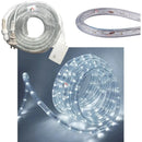 Manguera Led 3 Vias Luces Navideñas 10mt Blanco Hielo