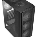 Gabinete Gamer Iceberg Flow C Dark Edition 6 Fans No Led Negro