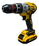 Taladro Inalambrico De 128v Potente Eficaz Tipo Industrial - Amarillo - 50-60 Hz