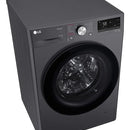 Lavadora LG Carga Frontal Wd12mvc5s6 12kg Aidd Negro Claro