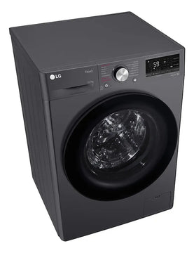 Lavadora LG Carga Frontal Wd12mvc5s6 12kg Aidd Negro Claro