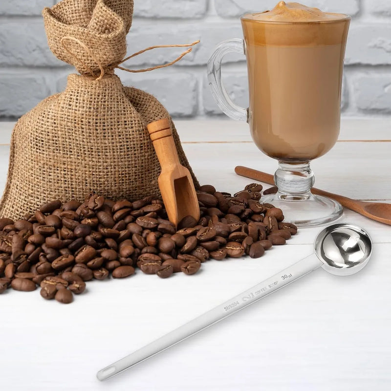 Cucharón De Café Automático De Acero Inoxidable 30ml