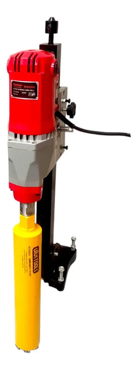 Taladro Saca Núcleos De Concreto 3200w Profesional Ferton Rojo 50hz