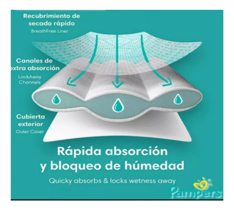 Pañales Pampers Etapa 1 X 160 U Sin Género