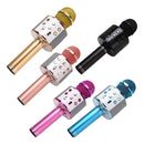 Microfono Karaoke Bluetooth -altavoz Ws 858 Infantil Color Negro