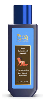 Blue Nectar Aceite De Bebé Con Aceite Puro De Kumkumadi Pa.