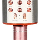 Microfono Karaoke Bluetooth -altavoz Ws 858 Color Rosa Chicle