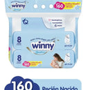 Pañitos Winny Sensitive X640