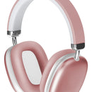 Audífonos Bluetooth Inalámbricos Movisun K20 Diadema Color Rosado