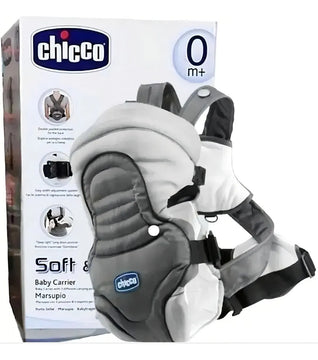 Cargador Canguro Chicco Acolchado Cómodo Color Gris Rayas Talla L