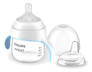 Avent Tetero Entrenador Natural Azul 5 Onz + Boquilla Unisex