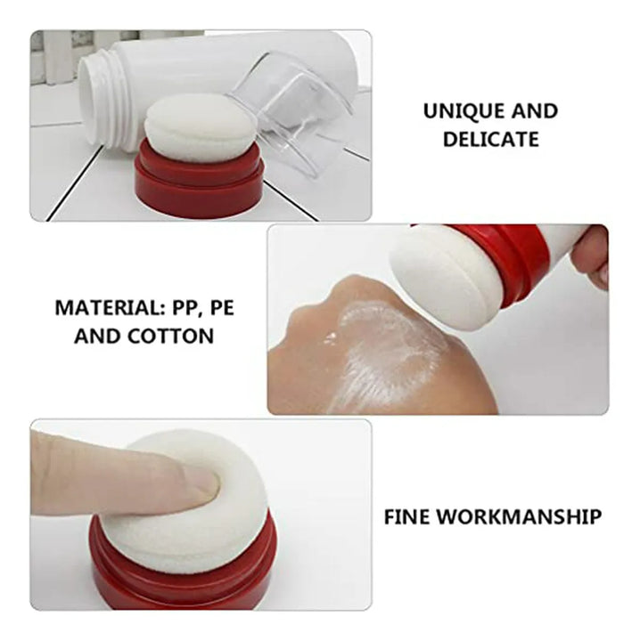 Polvo Talco Para Bebé En Caja Puff Suave - Cuidado Facial Y