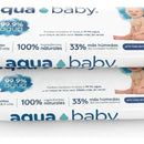 Toallitas Húmedas Aqua Baby 120 Unidades